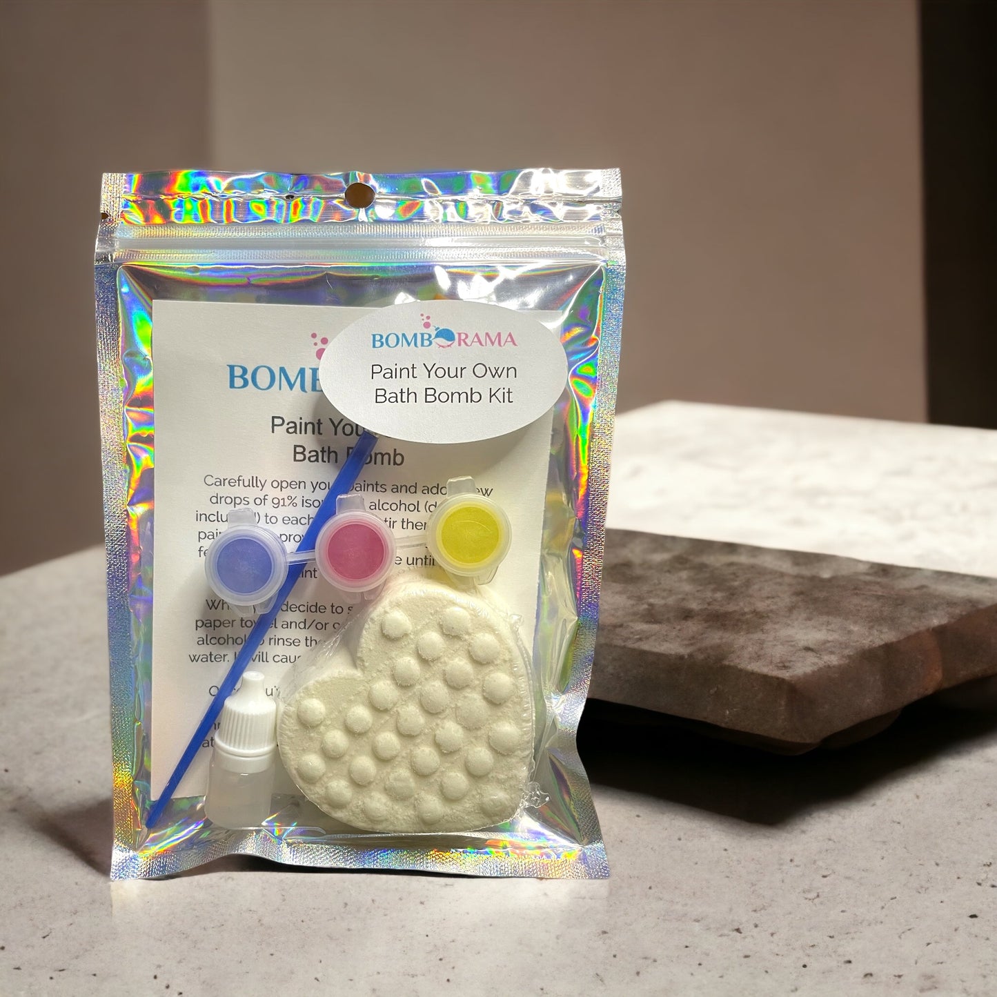 Paint Your Own Bath Bomb Kit